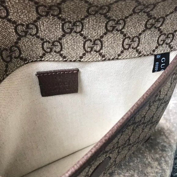 Gucci GG Belt Shoulder Bag Grey - Picture 7 of 7